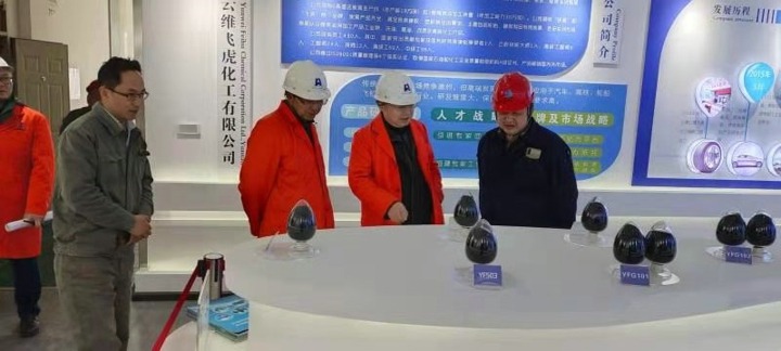 集团党委副书记、总经理高建嵩率队到云维飞虎公司指导安全生产工作