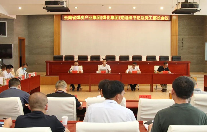 龙8头号玩家(国际)官方网站（煤化）集团召开党组织书记及党工部部长会议