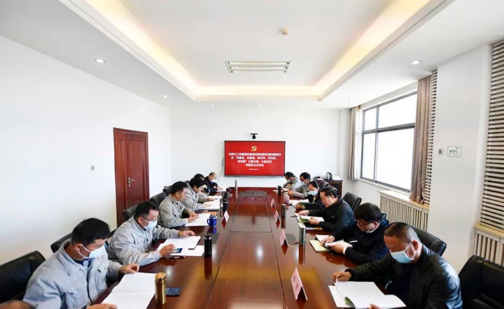 集团党委委员、纪委书记、监察专员覃崇辉到先锋化工指导专题民主生活会