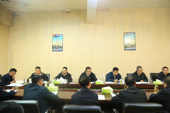 【基层调研】云南省煤炭产业集团省属企业外部董事寸延峰、孔君、沈竞舟一行到东源恒鼎公司开展调研指导工作