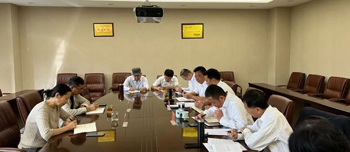 【聚焦龙8头号玩家(国际)官方网站】龙8头号玩家(国际)官方网站（煤化）集团党委委员、财务总监莫晓丹到煤化地产公司列席指导党支部理论学习研讨会