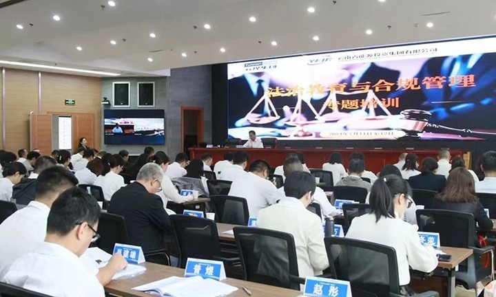煤炭产业集团、能投集团联合举办2024年度法治教育与合规管理专题培训